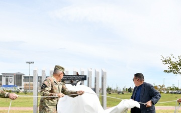 2ID/ROK-U.S. Combined Division Unveils 10th Anniversary Monument