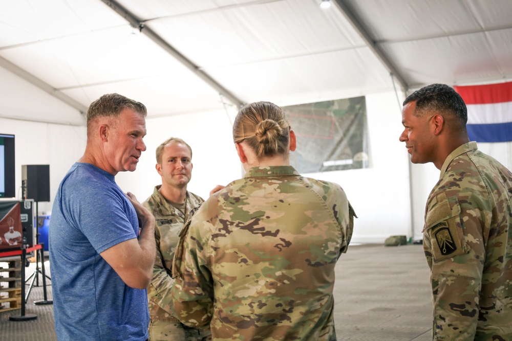 16th Sustainment Commander Reinforces Allied Support and Honors Legacy at Falcon Leap 25