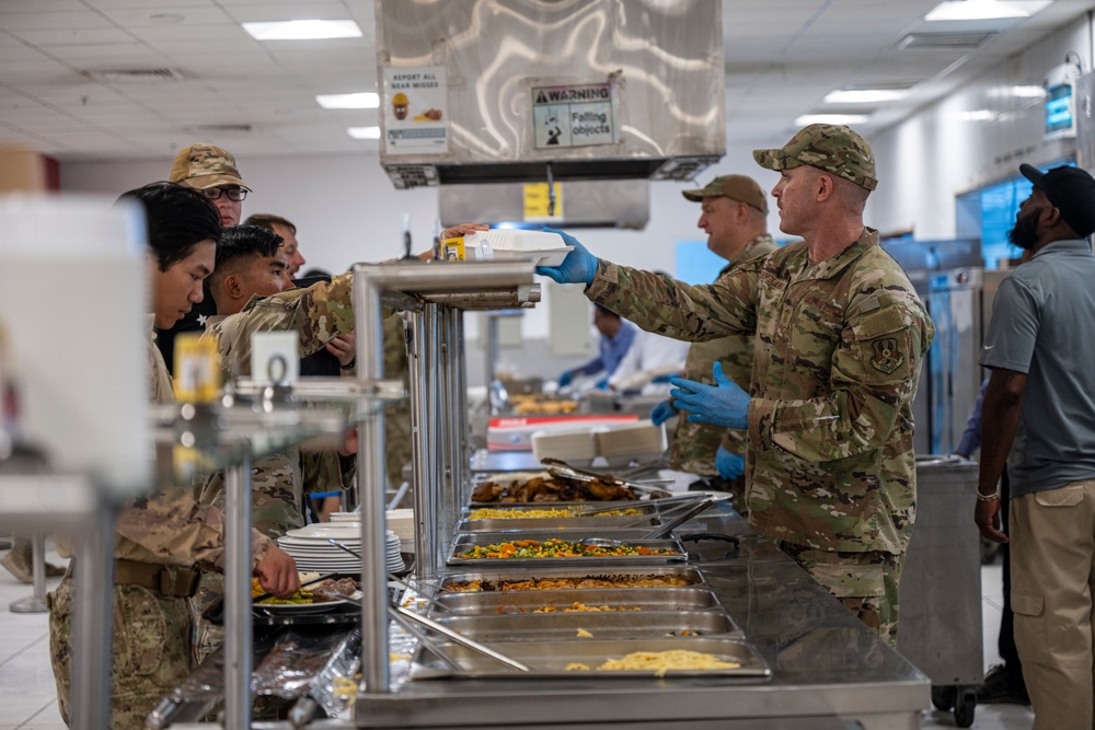 Air Force birthday command lunch