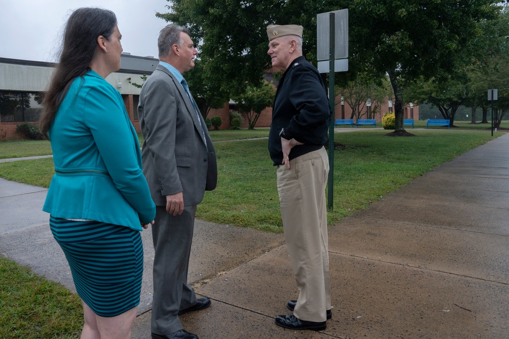 VCJCS Visits Stafford Middle School