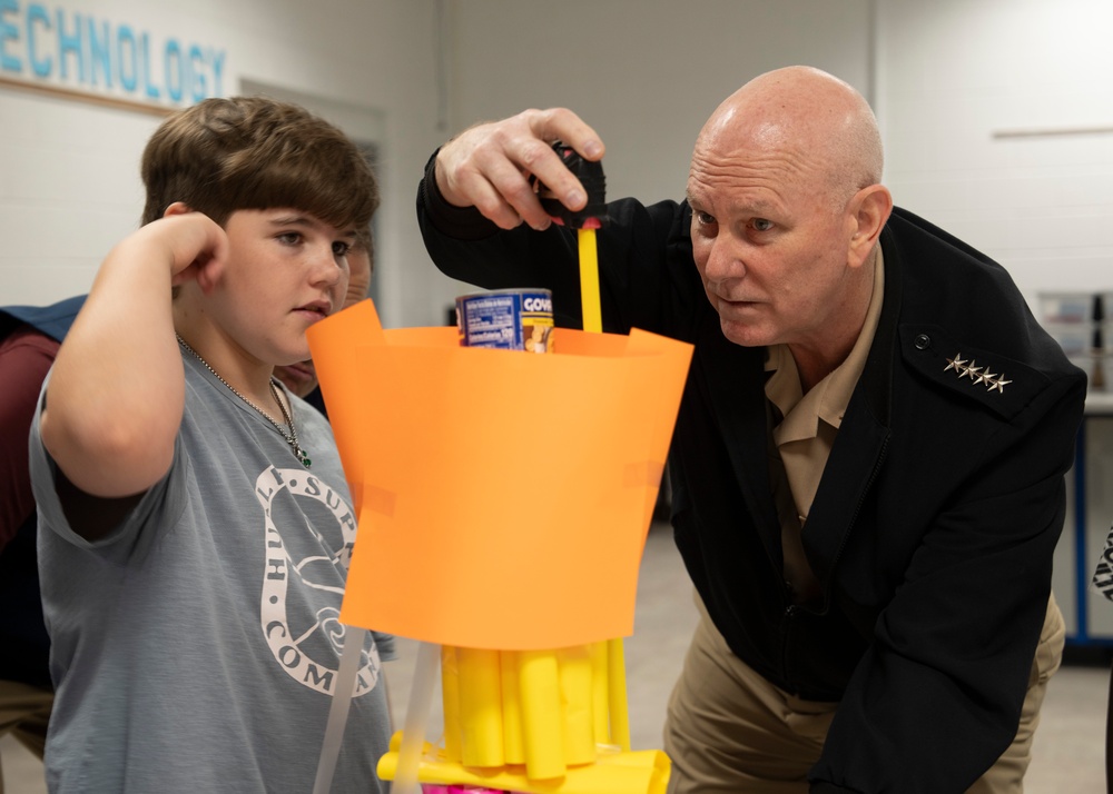 VCJCS Visits Stafford Middle School