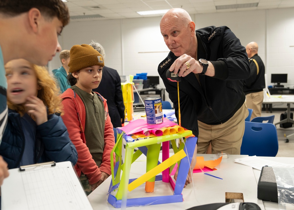 VCJCS Visits Stafford Middle School