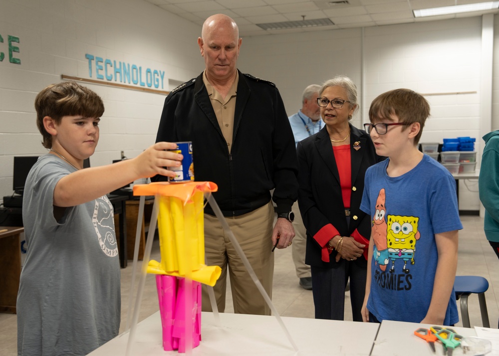VCJCS Visits Stafford Middle School