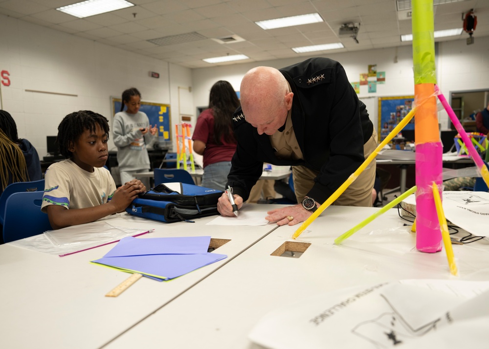 VCJCS Visits Stafford Middle School