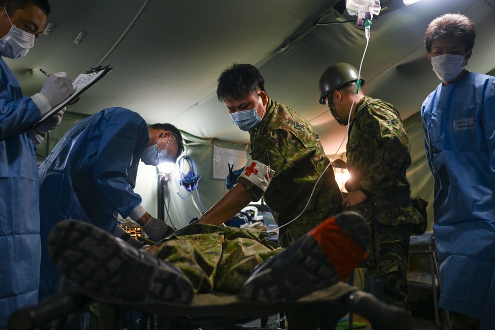 Orient Shield 25: Trilateral Medical Field Training