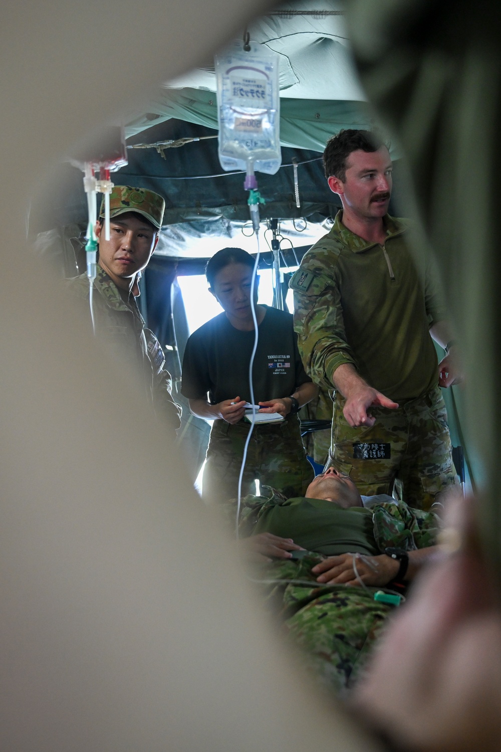 Orient Shield 25: Trilateral Medical Field Training