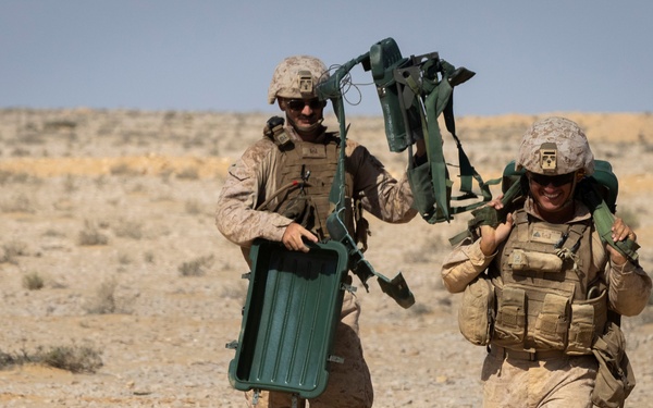 US Marines provide exposive hazard training during BRIGHT STAR 25