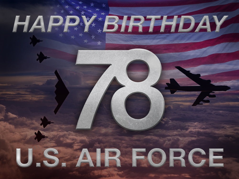 U.S. Air Force 78th Birthday 2025