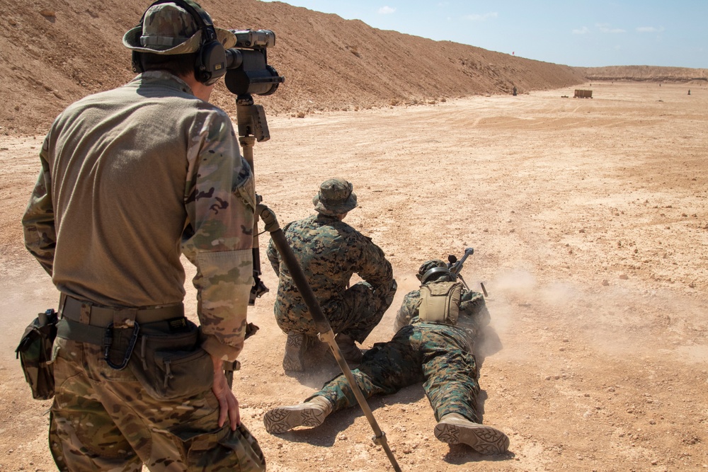 Sniper training takes place at BRIGHT STAR 25