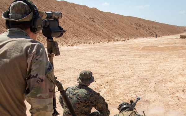 Sniper training takes place at BRIGHT STAR 25