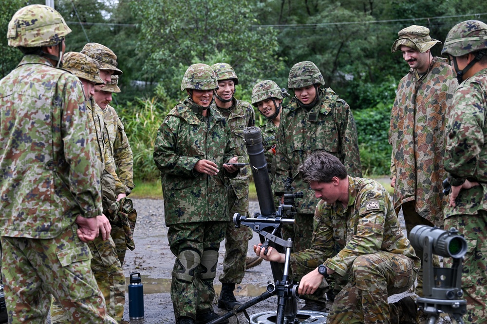 Orient Shield 25: Cold Fire Mortar Training
