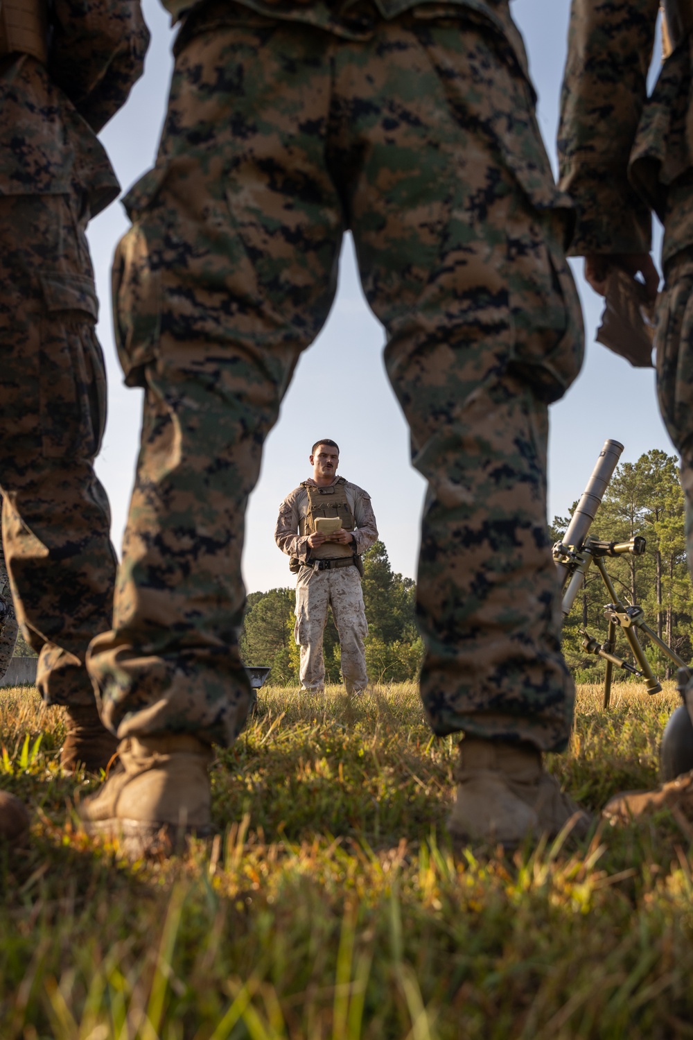 Marines with Infantry Training Battalion, School of Infantry – East utilize M224 60mm mortar systems Marines with Infantry Training Battalion, School of Infantry – East utilize M224 60mm mortar systems