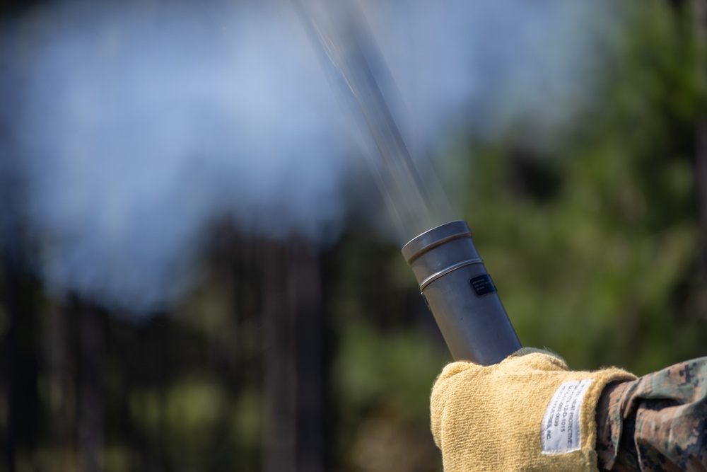 Marines with Infantry Training Battalion, School of Infantry – East utilize M224 60mm mortar systems Marines with Infantry Training Battalion, School of Infantry – East utilize M224 60mm mortar systems