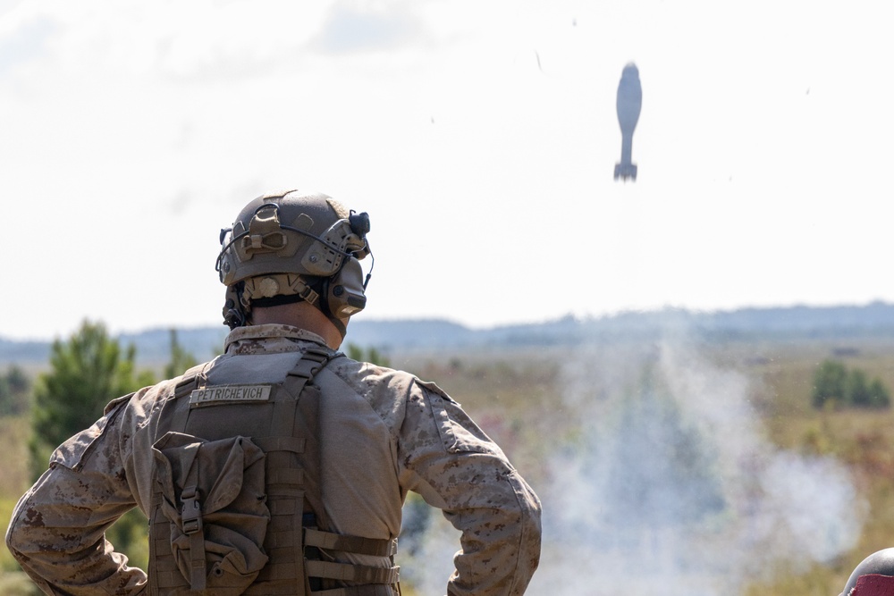 Marines with Infantry Training Battalion, School of Infantry – East utilize M224 60mm mortar systems Marines with Infantry Training Battalion, School of Infantry – East utilize M224 60mm mortar systems