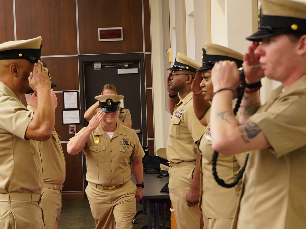 CPO Peninsula Class 132 Pinning Ceremony onboard Cheatham Annex CPO Peninsula Class 132 Pinning Ceremony onboard Cheatham Annex