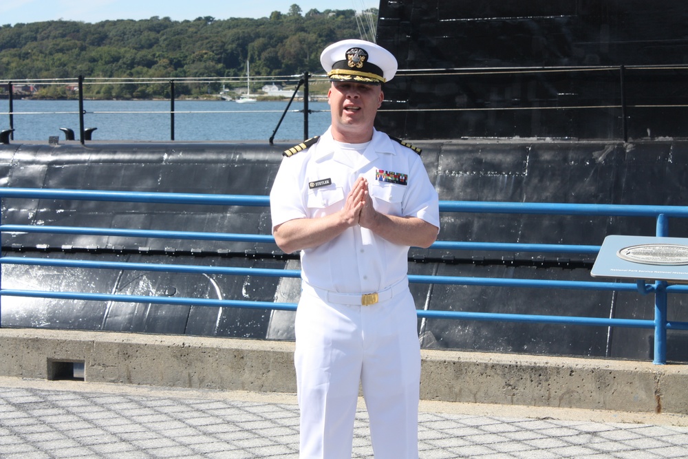 Navy Medicine Readiness and Training Unit Groton Sailor Promotes to Captain