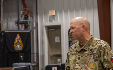 First Army CSM Speaks with Competitors