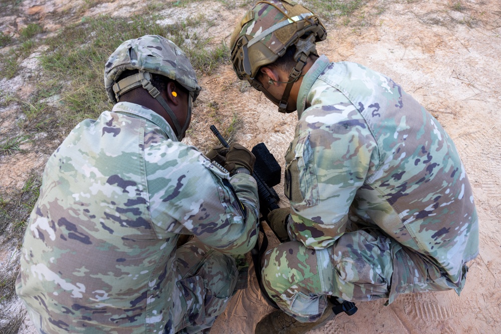 OC/Ts Adjust Sights on M4