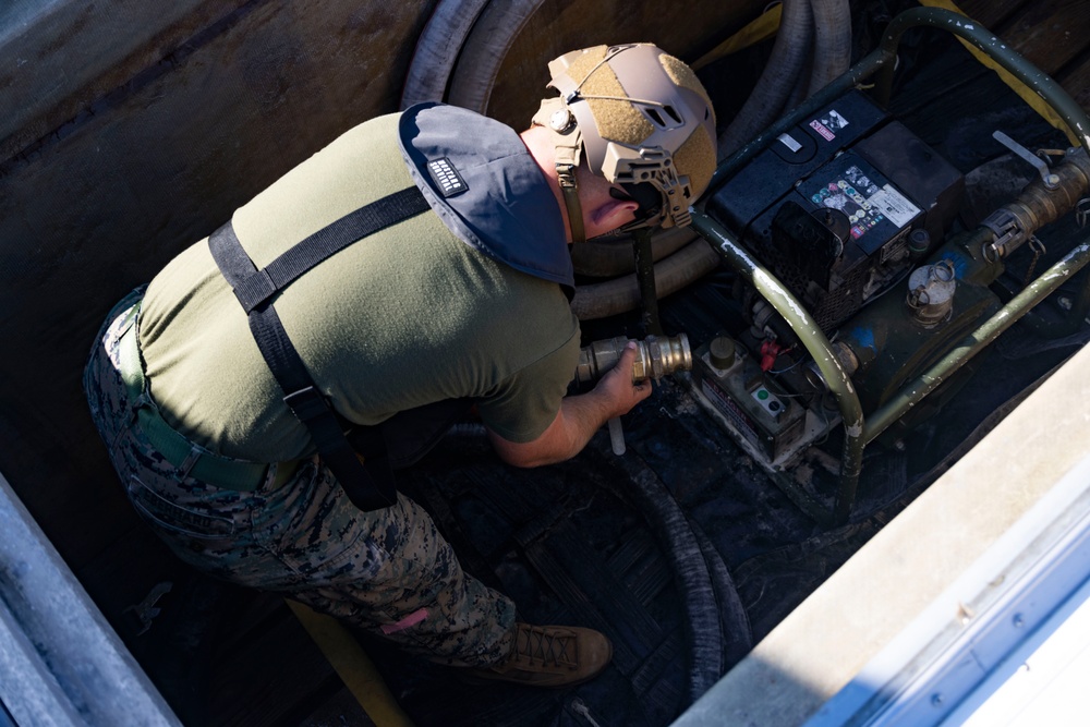 UNITAS 2025 | 2nd Distribution Support Battalion, Combat Logistics Battalion 22 Conduct ALPV Refuel Operations