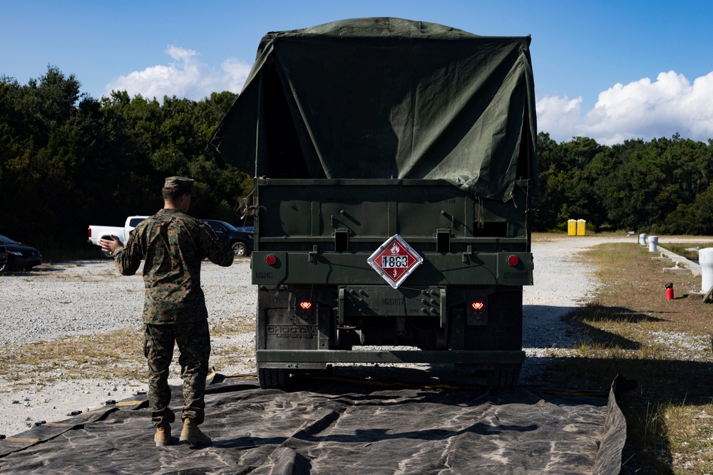 UNITAS 2025 | 2nd Distribution Support Battalion, Combat Logistics Battalion 22 Conduct ALPV Refuel Operations