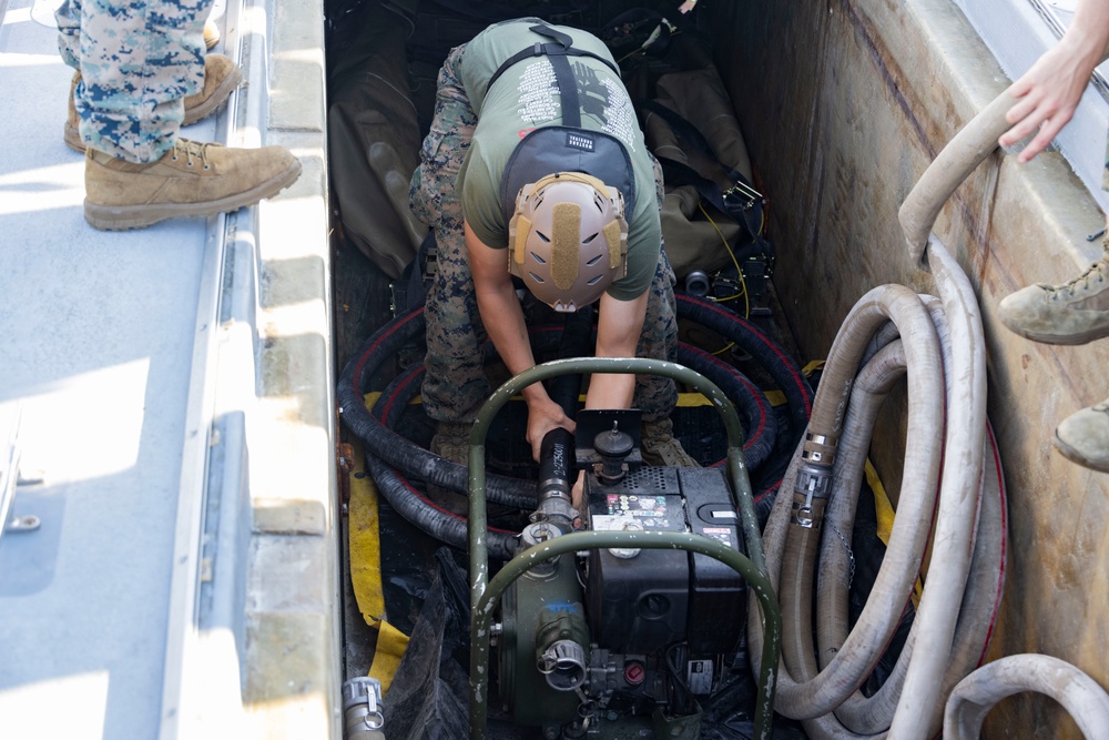UNITAS 2025 | 2nd Distribution Support Battalion, Combat Logistics Battalion 22 Conduct ALPV Refuel Operations