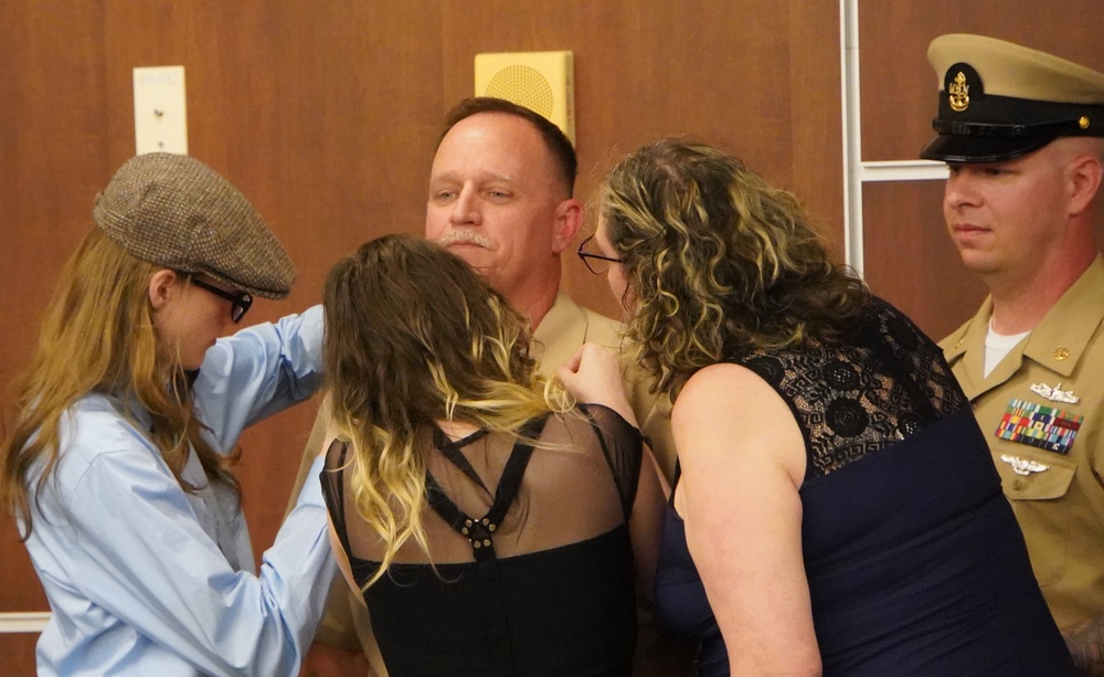 CPO Peninsula Class 132 Pinning Ceremony onboard Cheatham Annex