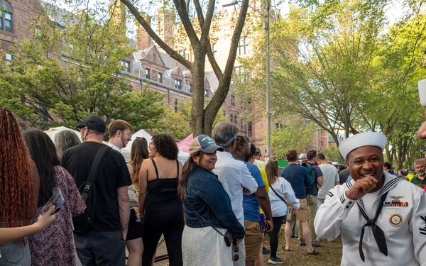 NTAG NEW ENGLAND ATTENDS NEW HAVENS GUINESS BOOK OF WORLD RECORD ATTEMPT AT THE WORLDS LARGEST PIZZA PARTY