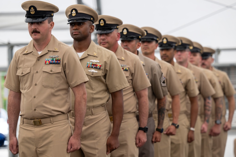 Chief Petty Officer Pinning 2025