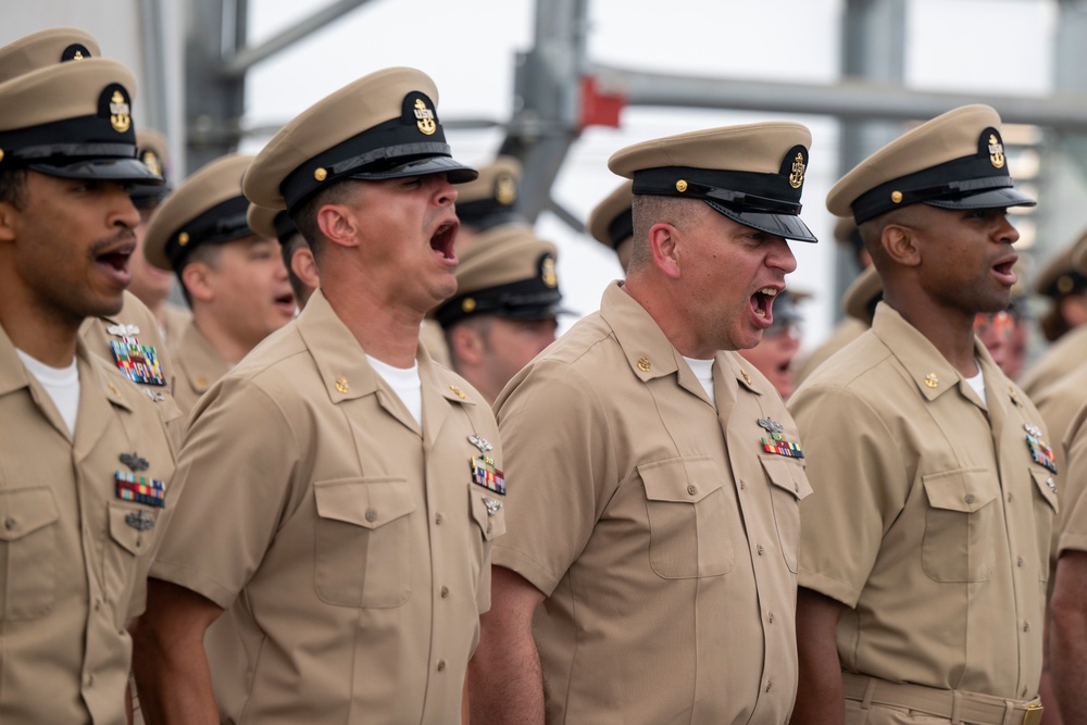 Chief Petty Officer Pinning 2025