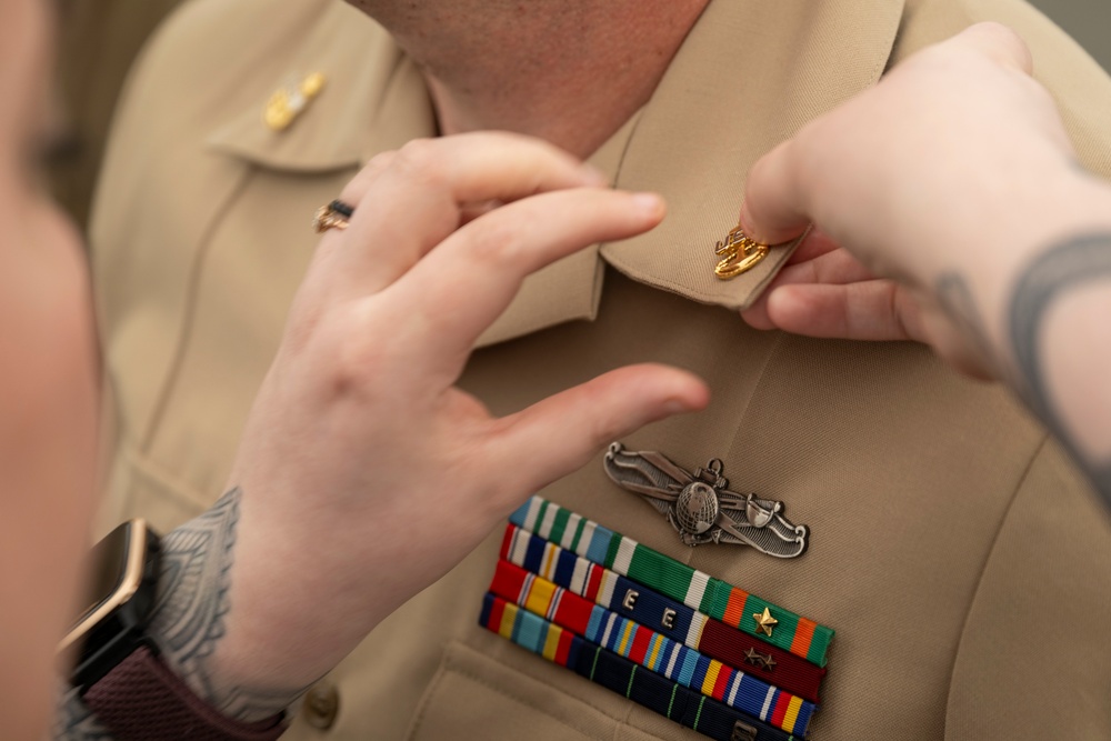 Chief Petty Officer Pinning 2025