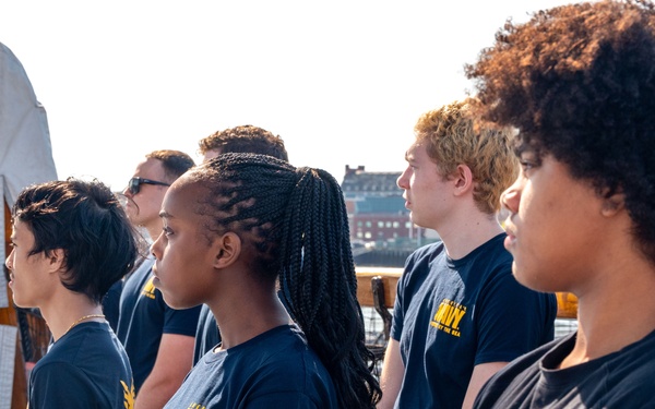 USS CONSTITUTION HOST 9/11 MEMORIAL CEREMONY AND  OATH OF ENLISTMENT