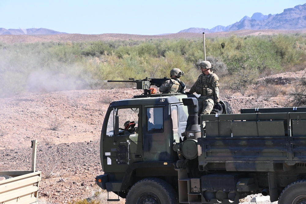 Border mission Soldiers train at U.S. Army Yuma Proving Ground