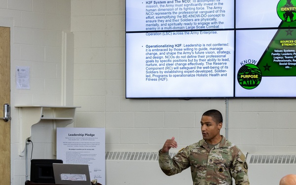 USAR Senior NCOs convene at Fort Devens for the annual SGM Senior Enlisted Conference