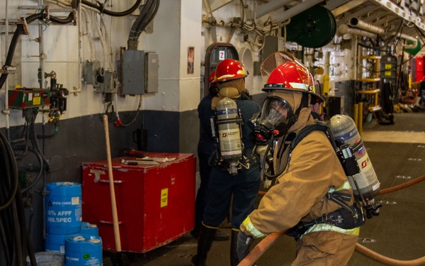 USS Essex Sailors Participate in 8010 Drill.