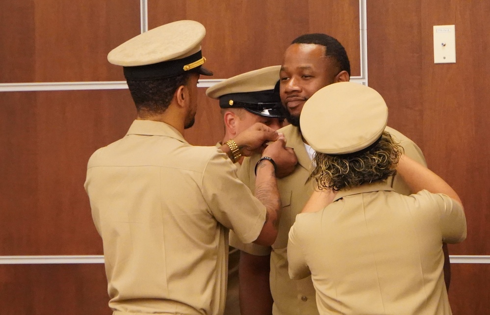 CPO Peninsula Class 132 Pinning Ceremony onboard Cheatham Annex CPO Peninsula Class 132 Pinning Ceremony onboard Cheatham Annex