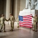 TNNG holds promotion, reenlistment ceremony at Lincoln Memorial