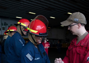 USS Kearsarge Conducts Damage Control Training Evolution