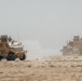 MRAPs secure a landing zone