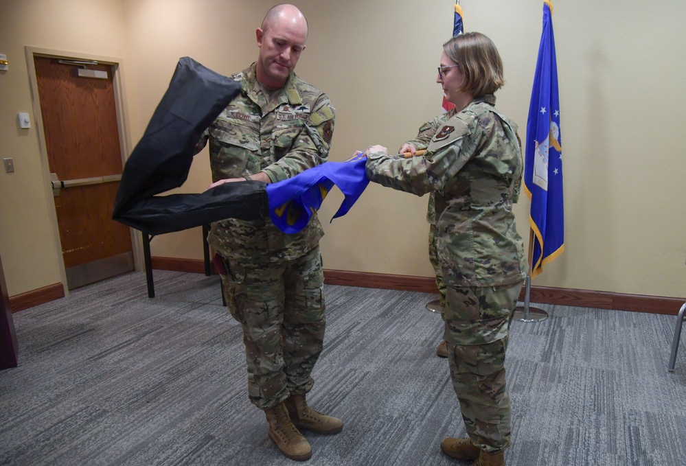 Detachment 2 activates during ceremony