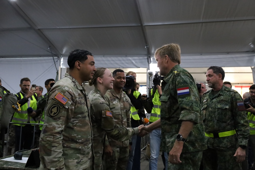 Dutch Royal Visit Highlights Allied Unity During Falcon Leap 25