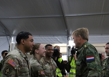 Dutch Royal Visit Highlights Allied Unity During Falcon Leap 25