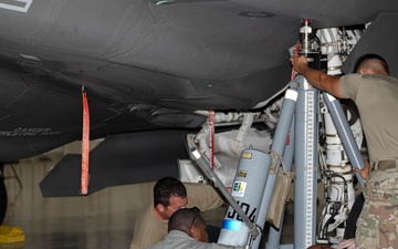 Tyndall AFB showcases innovation with New F-35 weighing methods