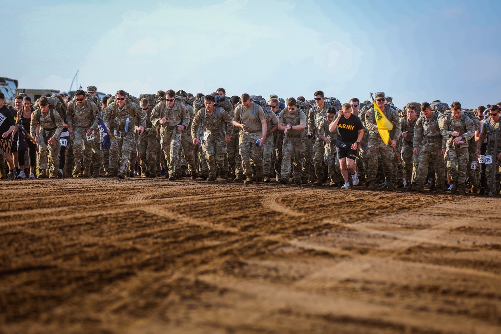 1-194th CAB Hosts 2025 Bataan Memorial March at Camp Ripley