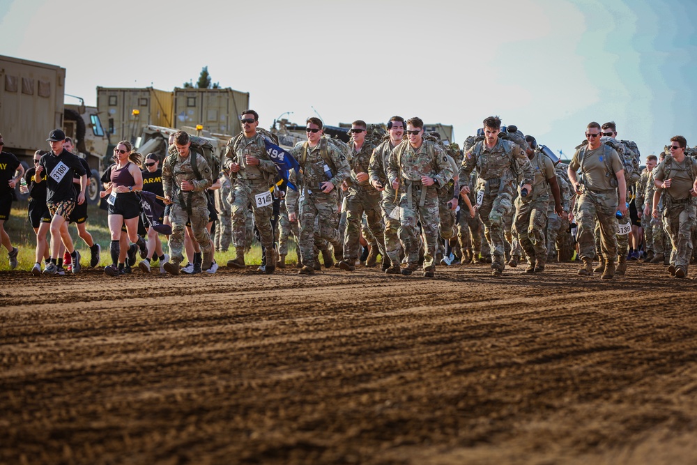 1-194th CAB Hosts 2025 Bataan Memorial March at Camp Ripley