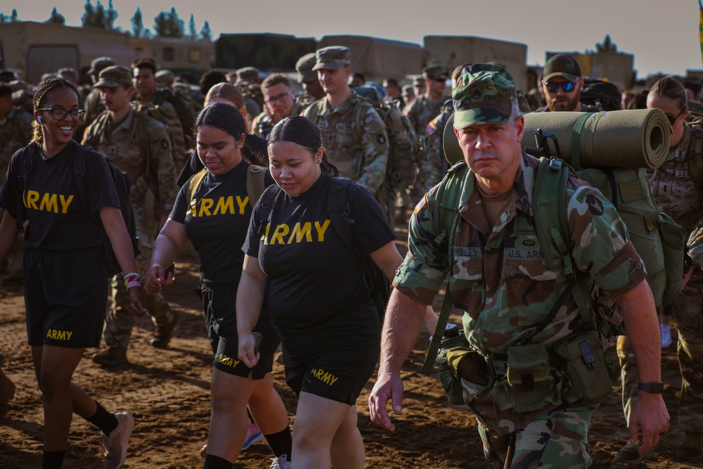 1-194th CAB Hosts 2025 Bataan Memorial March at Camp Ripley