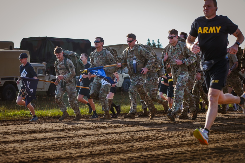 1-194th CAB Hosts 2025 Bataan Memorial March at Camp Ripley