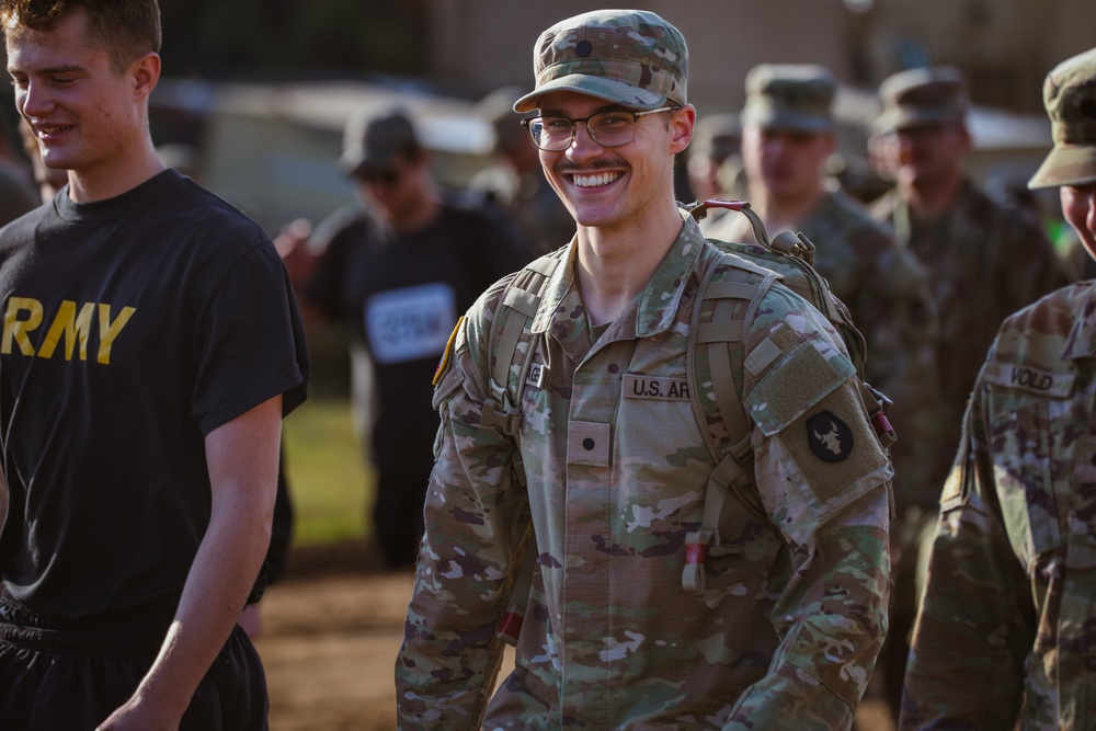 1-194th CAB Hosts 2025 Bataan Memorial March at Camp Ripley