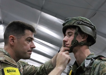 Air Force and Army Teams Ensure Paratrooper Readiness Ahead of Falcon Leap 25 Jump