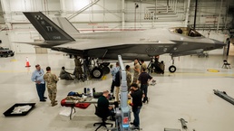 Tyndall AFB showcases innovation with New F-35 weighing methods