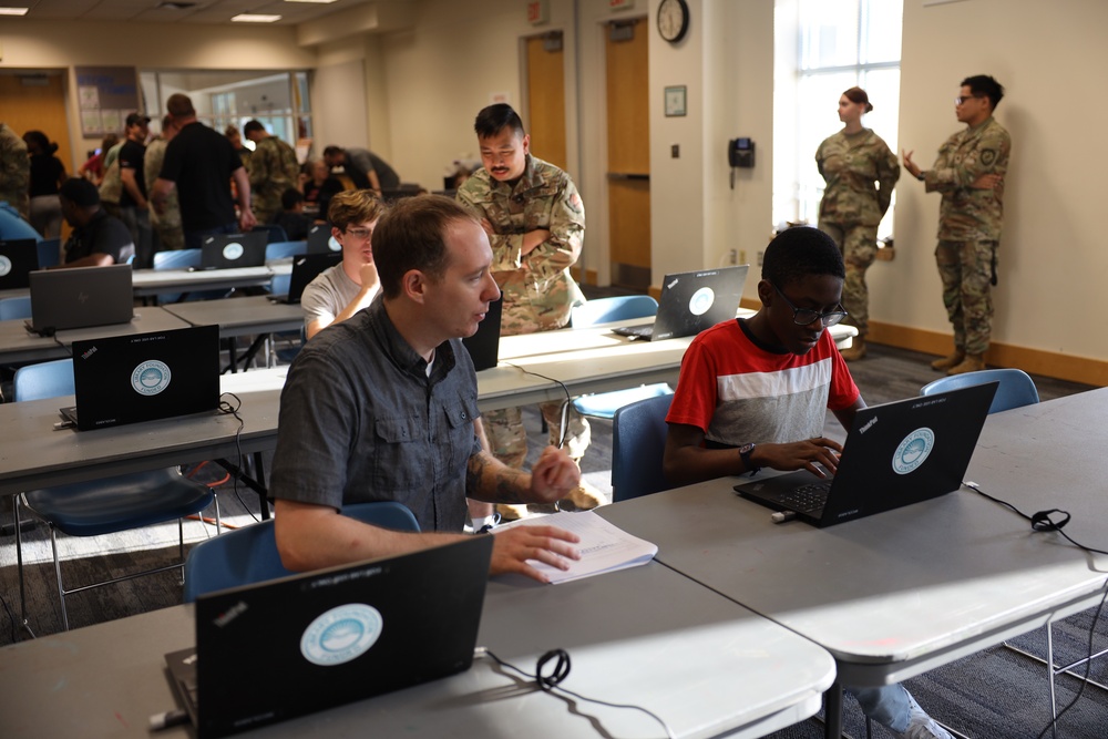 Hackathon V – A cyber and computer challenge event for young people 07